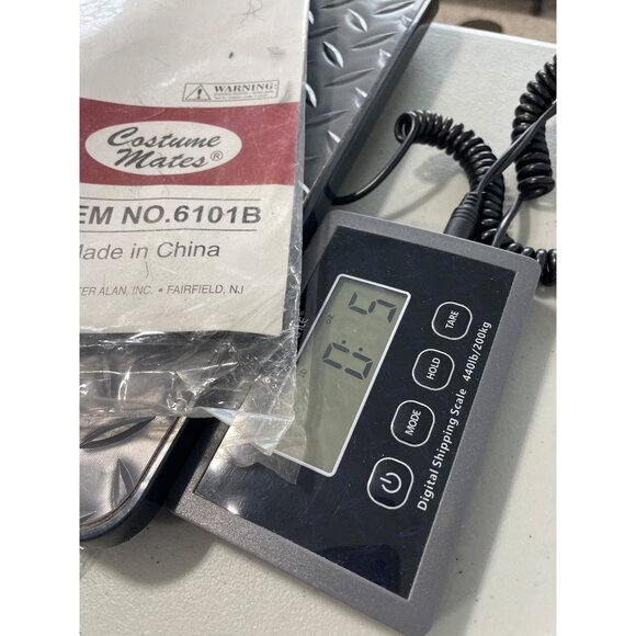 Bunny Ears One Size Costume Mates Peter Alan Black Plush Accessory Kit Party NEW - Picture 6 of 6